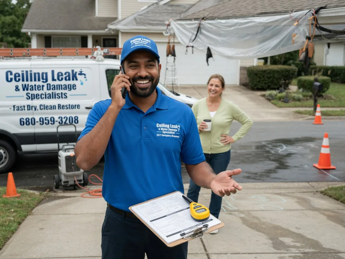 Ceiling Leak Cleanup Pinesdale, MT FAQs